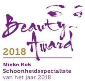 Mieke Kok | Schoonheidsspecialiste van jet jaar 2018 | Winnaar Beauty Award 2018