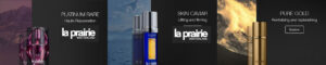 Collecties La Prairie Skin Caviar Platinum Rare Pure Gold en Skin Caviar Complexion te koop bij The art of skincare Soest